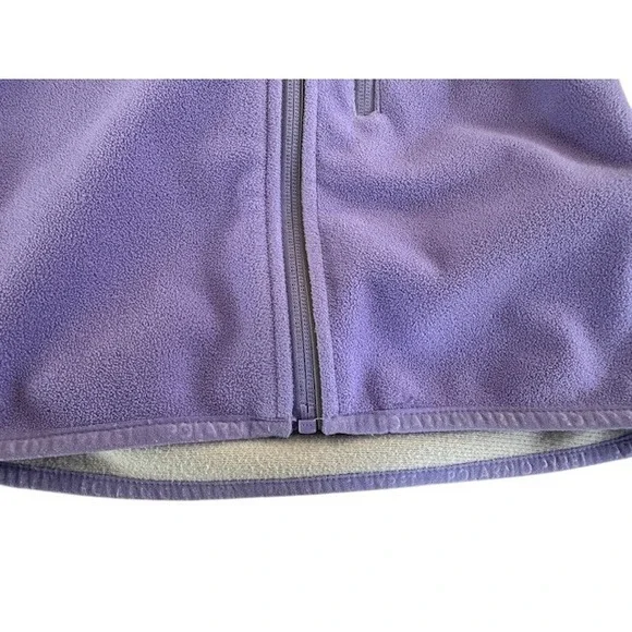 Polarn O. Pyret Kids Fleece Jacket Full Zip Lavender Patch Logo - size 2-3 - Picture 8 of 11